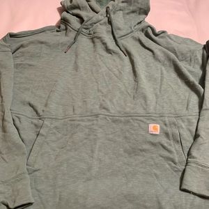 Grayish Green Carhart Hoodie